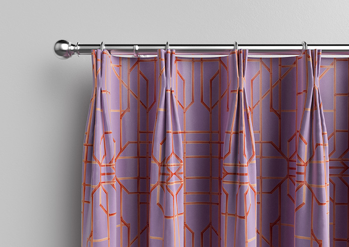 Bamboo Candy, Red Lilac - Made To Measure Curtains - Image 11
